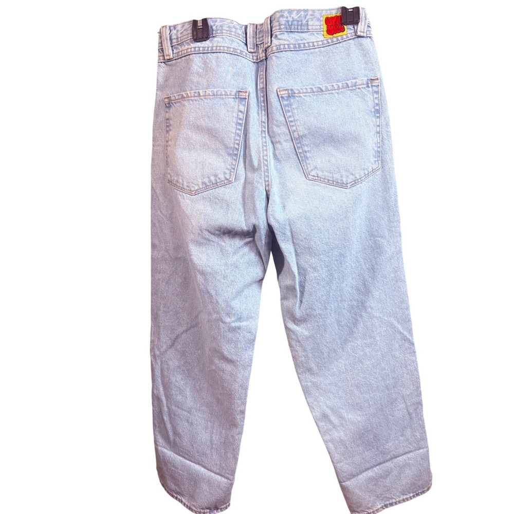 Empyre Relaxed Fit Jeans Size 32 light blue Wash Skater Streetwear Baggy Denim - Picture 2 of 16